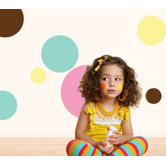 Polka Dot Power Self-Adhesive Wall Stencil Kit