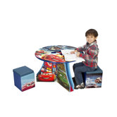 Cars Track Kids' 3 Piece Table and Chair Set