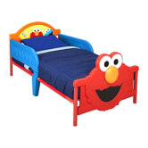 Sesame Street Elmo Convertible Toddler Bed