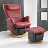 217 Cologne Glider with Open Base and Ottoman