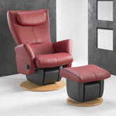 217 Cologne Glider with Closed Base and Ottoman