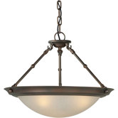 3 Light Convertible Inverted Pendant
