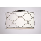 Morocco Circular Semi Flush Mount