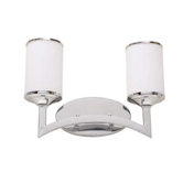 Saturn Two Light Bath Vanity in Polished Chrome