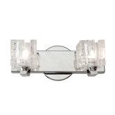 Townsend Two Light Wall Sconce in Polished chrome