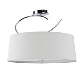 Oslo 4 Light Semi Flush Mount