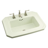 Kathryn Self-Rimming Bathroom Sink with 4" Centers