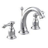Kelston Widespread Bathroom Faucet with Double Lever Handles