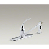 Coralais Loop Handle, Single-Handle Kitchen Sink Faucet