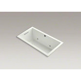 Underscore 60" x 32" Drop-in Bubblemassage Bath with Chromatherapy