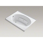 Windward 60" x 42" Alcove Whirlpool with Three-Sided integral Tile Flange and Left-Hand Drain