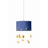 Maripo 1 Light Drum Pendant