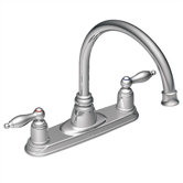 Castle by Two Handle High Arc Kitchen Faucet
