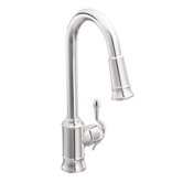 Woodmere One-Handle High Arc Pulldown Kitchen Faucet