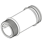 Commercial 6" Supply Extension Nipple