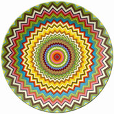 Mosaic Round Platter
