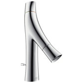 Axor Starck Organic Double Handle Single Hole Bathroom Faucet with Pop-up Drain