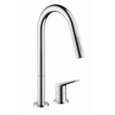 Axor Citterio M Single Handle Widespread Kitchen Faucet