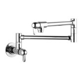 Allegro E Two Handle Wall Mounted Pot Filler Faucet