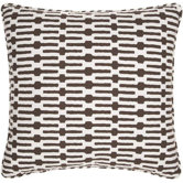 Neutral Territory Links 26" Decorative Pillow in Tobacco