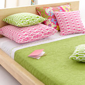 Scramble Key Lime Bedding