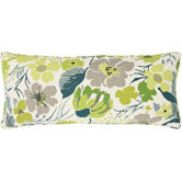 Hot House Double Boudoir Pillow in Spring