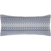 Ila Double Boudoir Pillow in Slate
