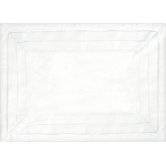 Pleated Linen Placemats in White (Set of 4)