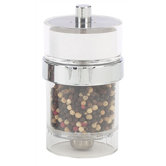 Rita 4.5'' Acrylic Salt Shaker - Pepper Mill Combo
