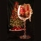 Grainware Grand Stemware Acrylic Red Wine Glass