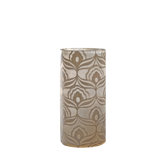 Jasmine White Tube Lamp in White