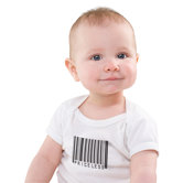 Priceless Baby Bodysuit in White