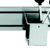 Rail System Multipurpose Container in Stainless Steel