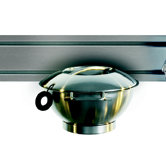 Rail System Salad Spinner in Stainless Steel
