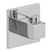 HansaQuadris Towel / Robe Hook in Chrome