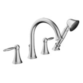 HansaClassic Double Handle Deck Mount Roman Tub Faucet Trim