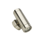 Up and Down Wall Light in Stainless Steel