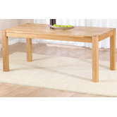 Verona Rectangular Solid Oak Dining Table