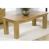 Barcelona Solid Oak Dining Table