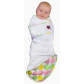 Snug and Tug Swaddle Blanket, Tickled Pink - Preemie