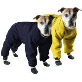 Reversible Dog Snowsuit in Yellow/Black