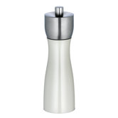 15 cm Milano White Gloss Salt and Pepper Mill Set
