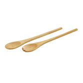 Rubberwood Salad Servers