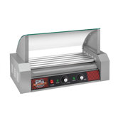 Big Dawg Commercial 5 Roller Hot Dog Machine with Cover