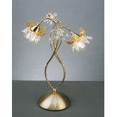 Tischleuchte Daisy in 24K Gold