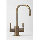 Fulton Two Handle Single Hole Hot and Cold Water Dispenser Faucet with Lever Handle