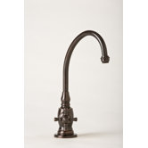 Hampton One Handle Single Hole Hot Water Dispenser Faucet with Cross Handle