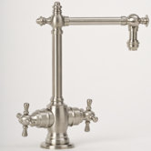 Towson Two Handle Single Hole Hot and Cold Water Filtration Faucet with Cross Handle
