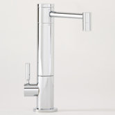 Hunley One Handle Single Hole Hot Water Filtration Faucet with Lever Handle