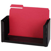 Folder Holder, 5 Compartment, 12-1/2-15-3/4"x5-1/2"x6-1/8", EY